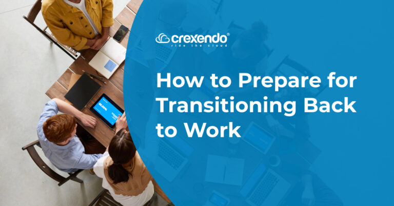 Transition Back to Work Header